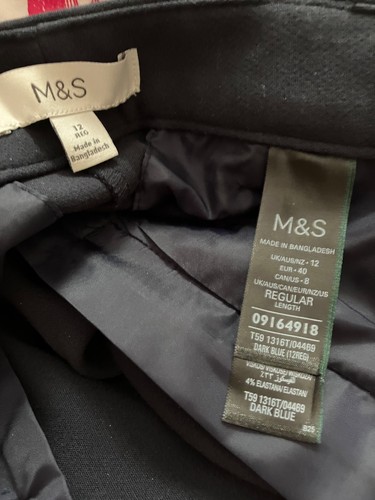 Ladies dark navy - navy, trousers