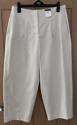 Ladies pleat front - m&s,