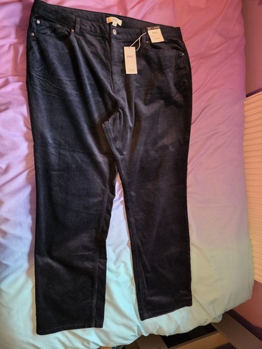 Ladies blue cord - m, s