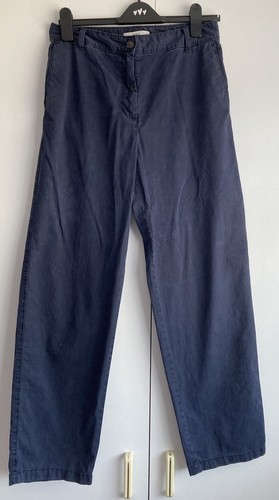 Ladies navy chino - ladies, trousers