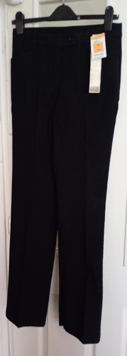 Ladies black straight - m&s,