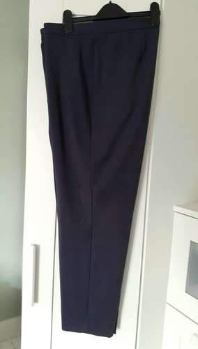 Navy trousers size - m&s,