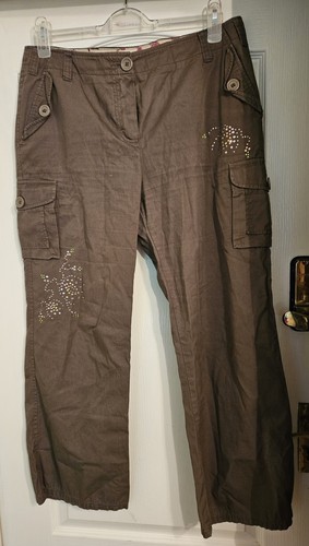 Ladies trousers green - m&s, trousers,