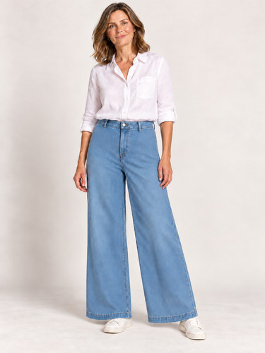 Ladies high waisted wide - ladies,