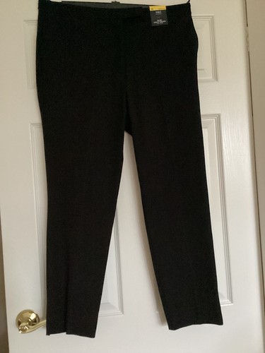 Ladies reg black cotton - m&s,